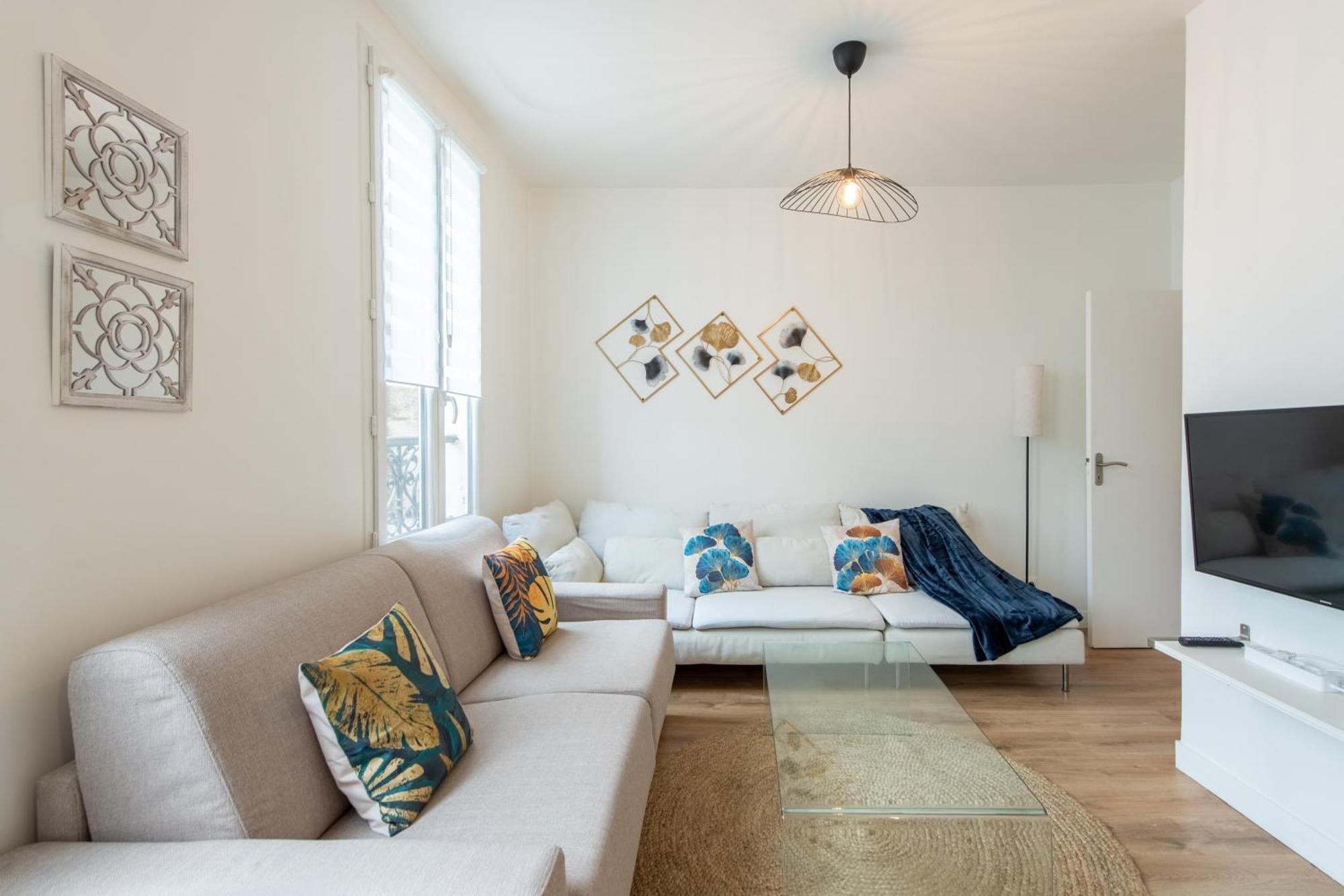 Spacious And Bright 2-Bedroom Large Apartment Very Close To Paris - Near Metro Boulogne-Billancourt Zewnętrze zdjęcie