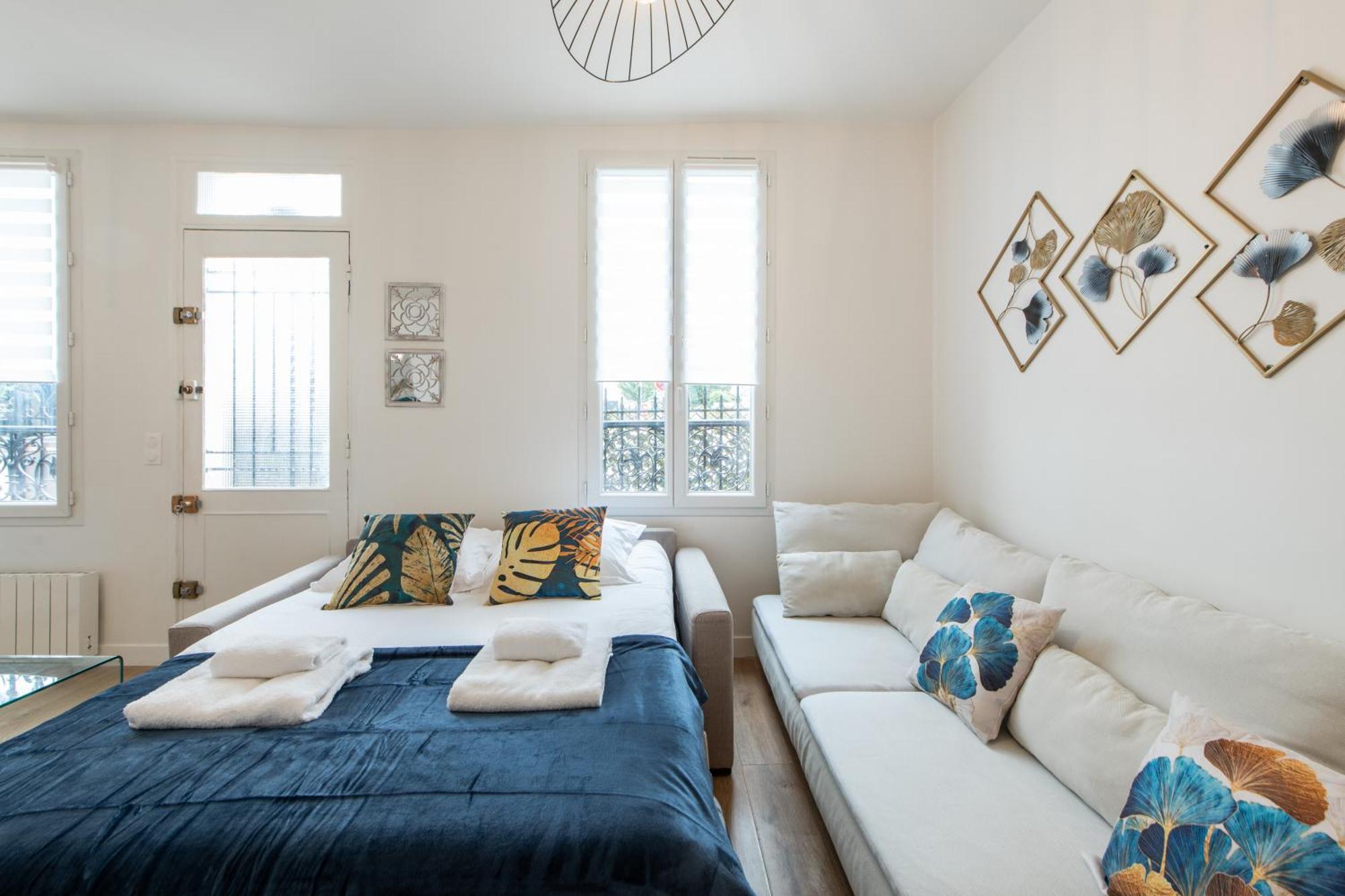 Spacious And Bright 2-Bedroom Large Apartment Very Close To Paris - Near Metro Boulogne-Billancourt Zewnętrze zdjęcie